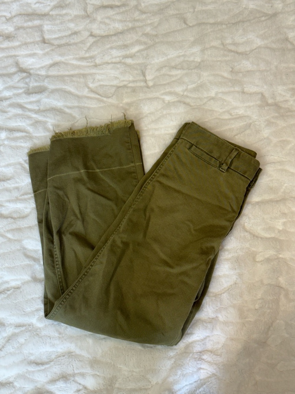 GAP High Rise Wide Leg Green Pants Size 0R